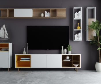 Nordic Style TV Cabinet-ID:521959224