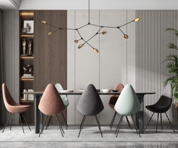 Nordic Style Dining Room-ID:762568445