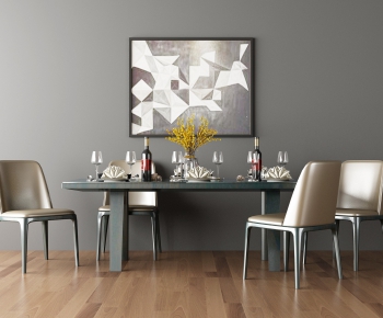 Modern Dining Table And Chairs-ID:412263666