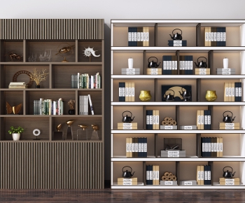 New Chinese Style Bookcase-ID:622073231