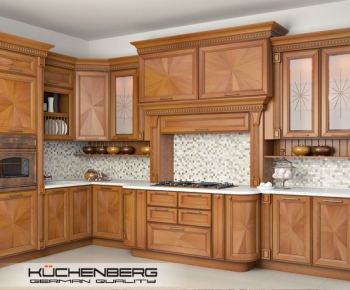 American Style Kitchen Cabinet-ID:353273314
