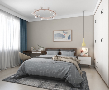 Nordic Style Bedroom-ID:804062481