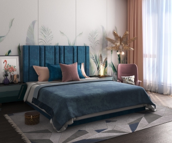 Nordic Style Bedroom-ID:436659582