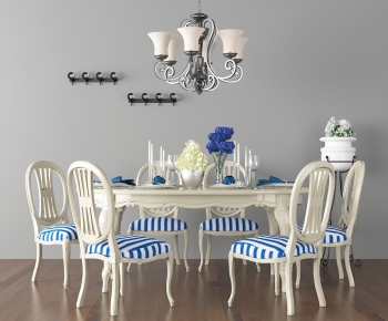 New Classical Style Dining Table And Chairs-ID:846888525
