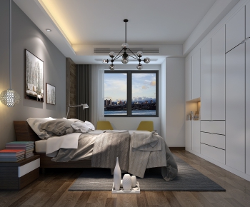 Nordic Style Bedroom-ID:295740346