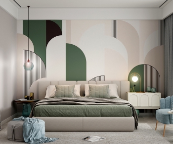 Nordic Style Bedroom-ID:742595218