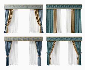New Chinese Style The Curtain-ID:868679575