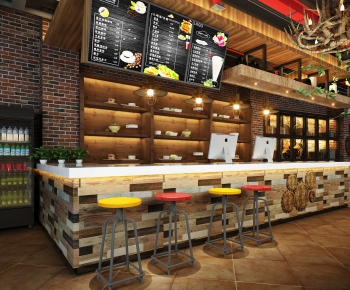 Industrial Style Cafe-ID:211935172