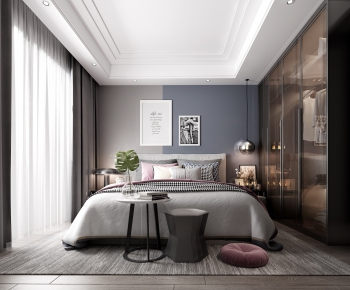 Nordic Style Bedroom-ID:607807213