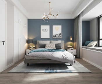 Nordic Style Bedroom-ID:878470583