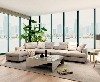 Modern A Living Room-ID:185839835