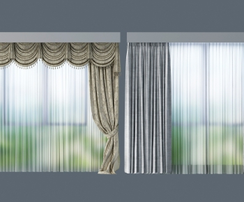 Simple European Style The Curtain-ID:694262436