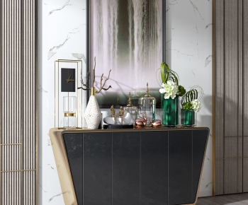 Post Modern Style Side Cabinet/Entrance Cabinet-ID:803023565