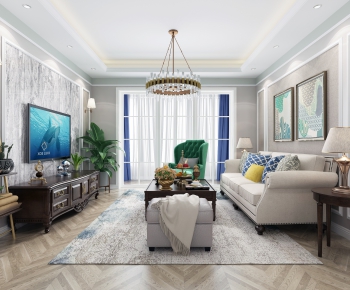 American Style A Living Room-ID:823420669