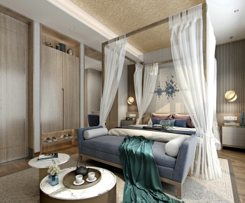New Chinese Style Bedroom-ID:511304184