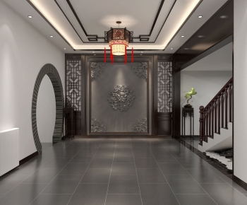 Chinese Style Hallway-ID:358710761