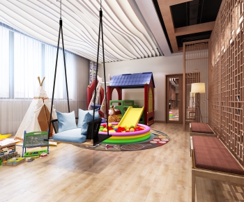 New Chinese Style Children's Playroom-ID:782676853