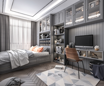 Nordic Style Bedroom-ID:471348398