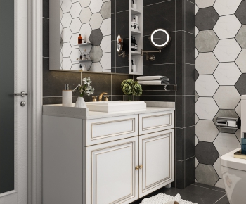 Modern Bathroom Cabinet-ID:263751937