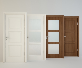 Modern Solid Wood Door-ID:567261528