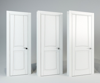 Modern Solid Wood Door-ID:129284461