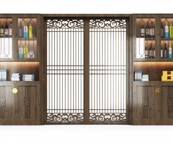 Chinese Style Bookcase-ID:794655321
