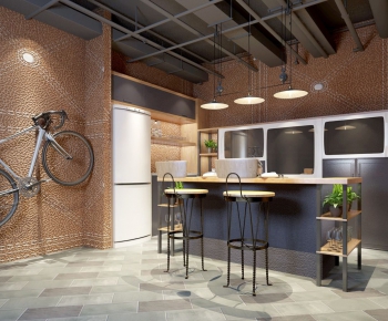 Industrial Style The Kitchen-ID:133171198