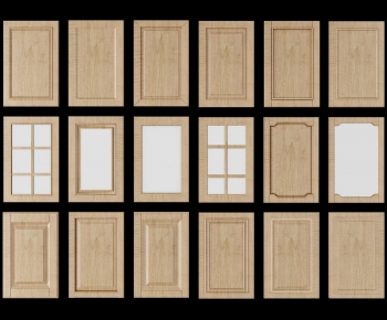Simple European Style Door Panel-ID:508122365