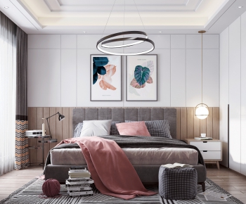 Nordic Style Bedroom-ID:464563897