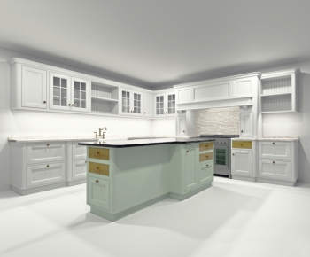European Style Kitchen Cabinet-ID:561484849