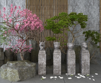 New Chinese Style Garden-ID:958929353