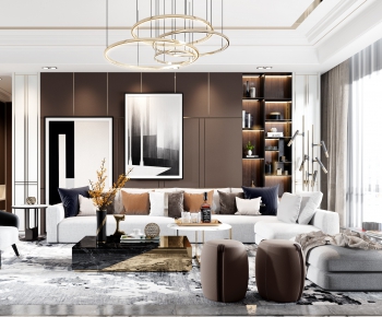 Modern A Living Room-ID:546545778