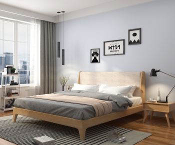 Nordic Style Bedroom-ID:570803977