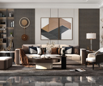 Modern A Living Room-ID:146588857