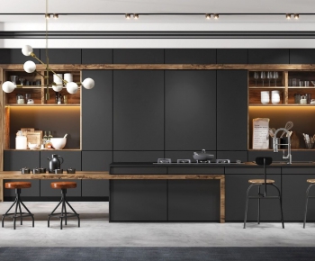 Industrial Style The Kitchen-ID:836909564