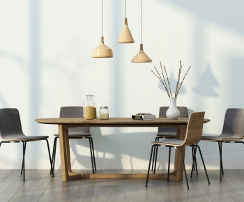 Modern Dining Table And Chairs-ID:923254399