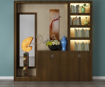 New Chinese Style Bookcase-ID:807665391