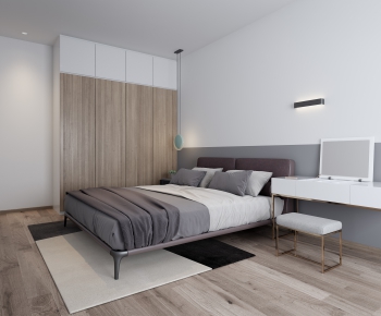 Nordic Style Bedroom-ID:245682616