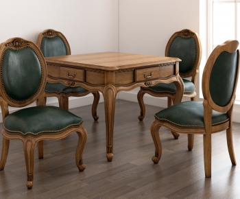 New Classical Style Dining Table And Chairs-ID:945607772