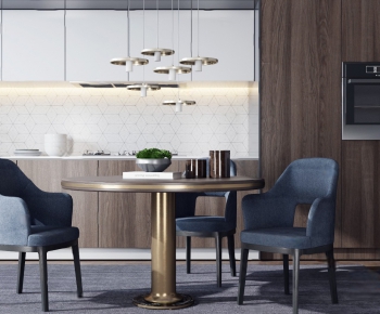 Modern Dining Table And Chairs-ID:293746274