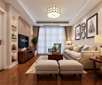 American Style A Living Room-ID:159210765