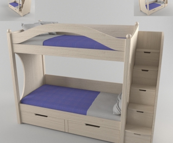 Modern Child's Bed-ID:259419521