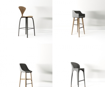 Nordic Style Bar Chair-ID:795404557