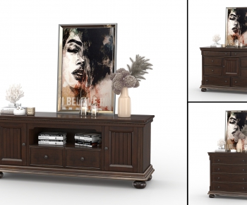 American Style TV Cabinet-ID:845283591