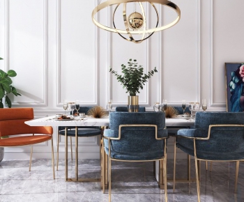 Modern Dining Table And Chairs-ID:567639469