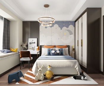 New Chinese Style Children's Room-ID:141028752