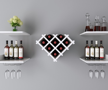 Modern Wine Rack-ID:378819623