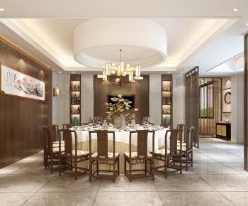 New Chinese Style Dining Room-ID:570926298