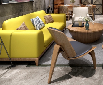 Nordic Style Sofa Combination-ID:332810147