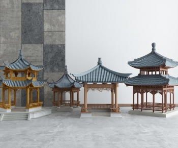 Chinese Style Ancient Architectural Buildings-ID:155141846